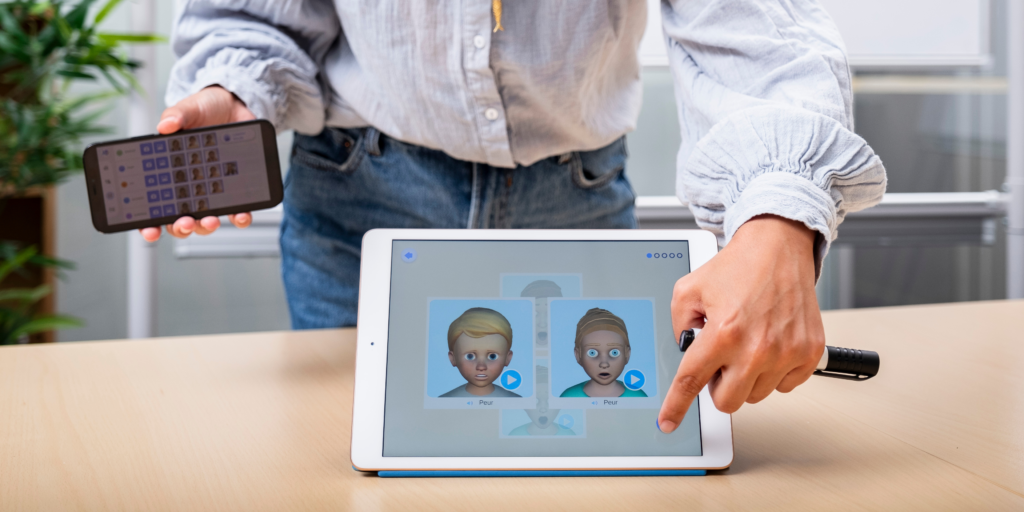 webinaire - numérique - tablettes - autisme - autistes - emoface